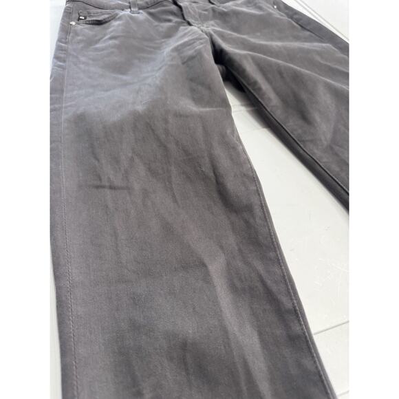 AG Adriano Goldschmied Prima Women's Size 28R Gray Denim Cigarette Leg Jeans - Picture 2 of 8